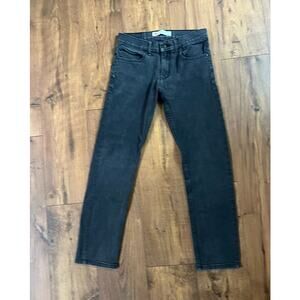 Levi's 511 Men's Slim Jeans Faded Black Denim Boys 18 Reg 29 x 29